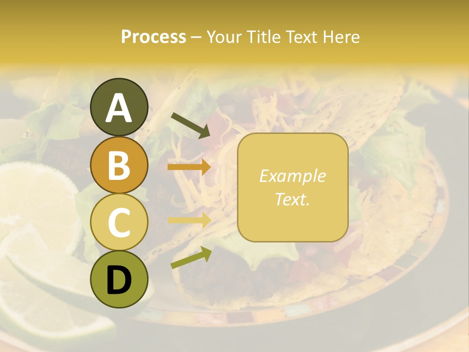 Red Design Yellow PowerPoint Template