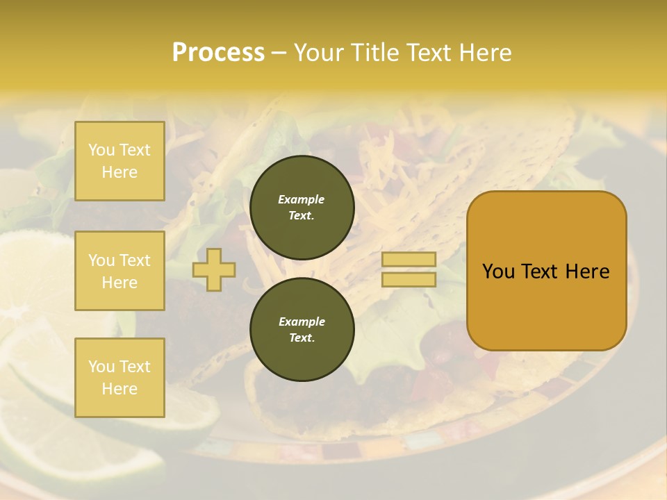 Red Design Yellow PowerPoint Template
