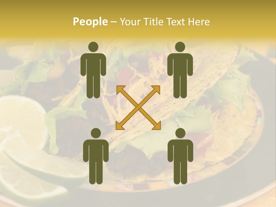 Red Design Yellow PowerPoint Template