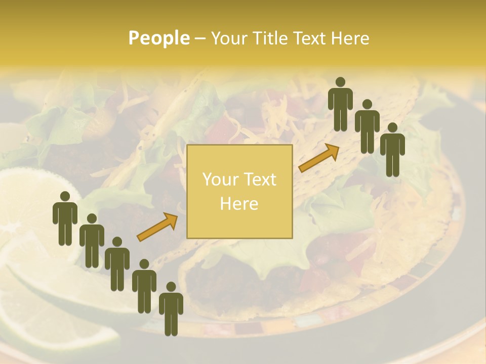 Red Design Yellow PowerPoint Template