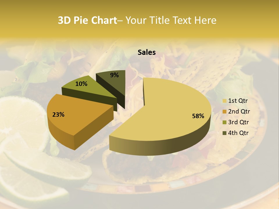 Red Design Yellow PowerPoint Template