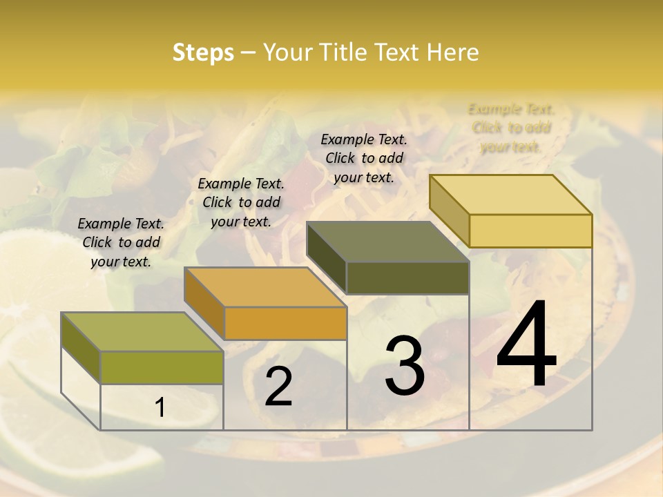 Red Design Yellow PowerPoint Template