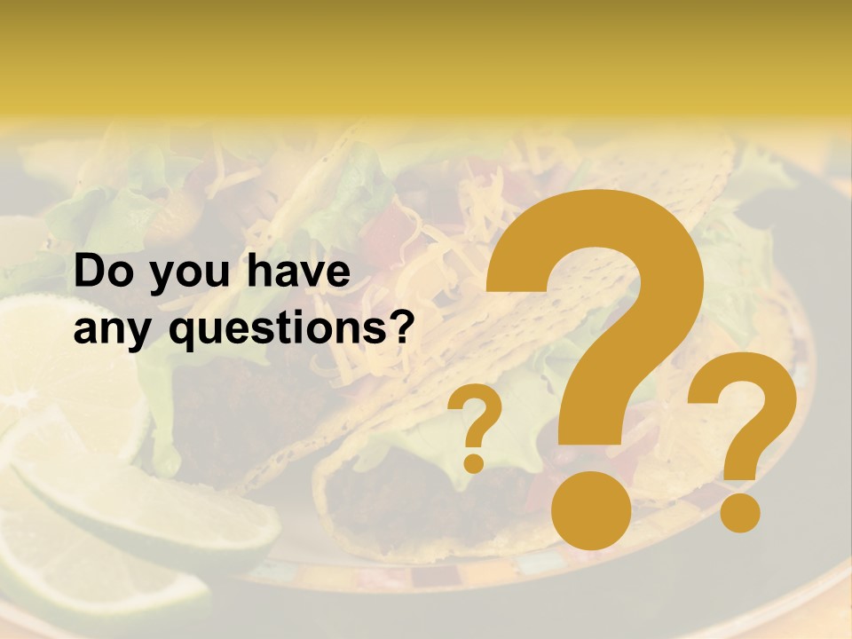 Red Design Yellow PowerPoint Template