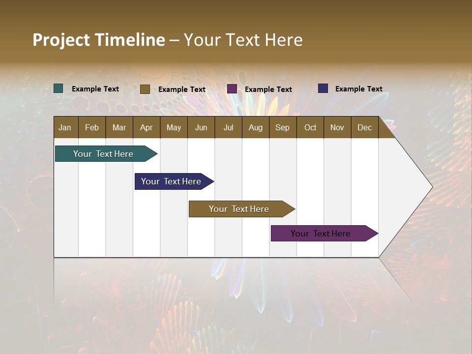 Red Design Yellow PowerPoint Template