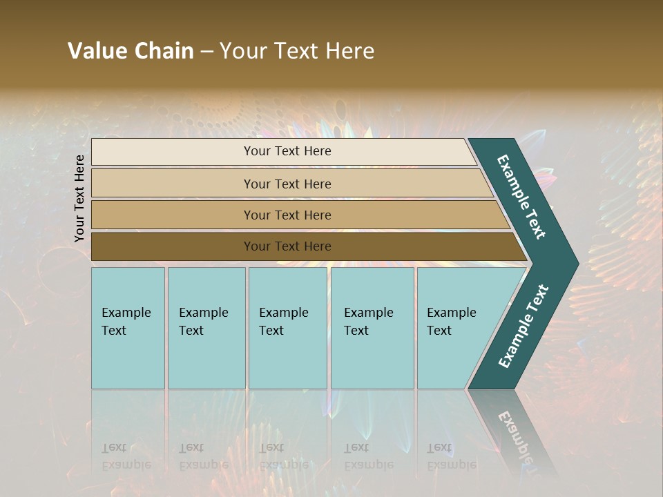 Red Design Yellow PowerPoint Template