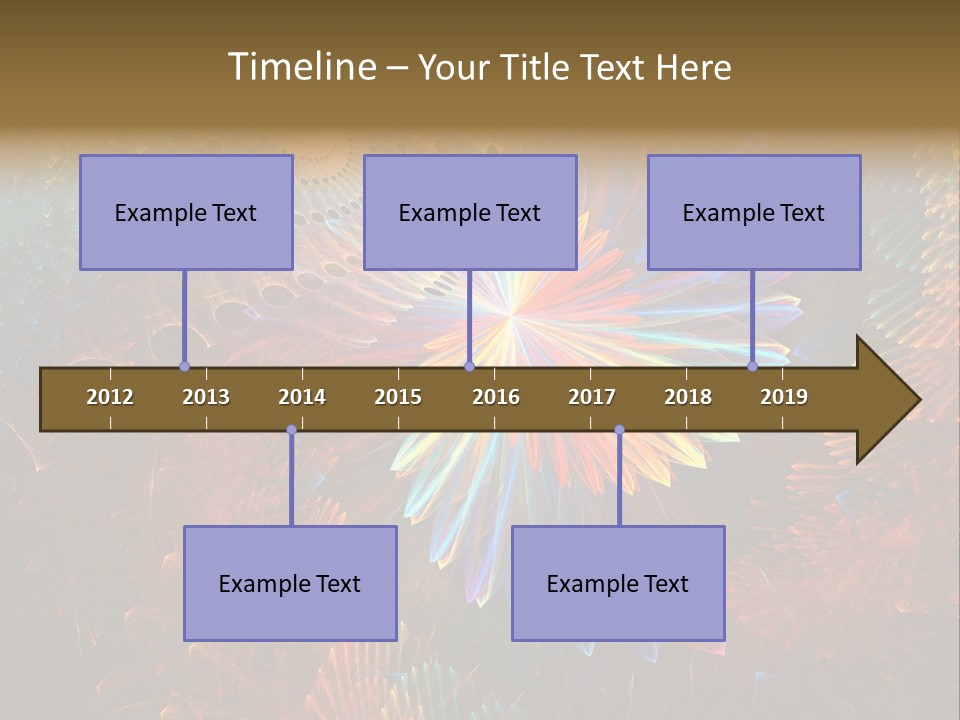 Red Design Yellow PowerPoint Template