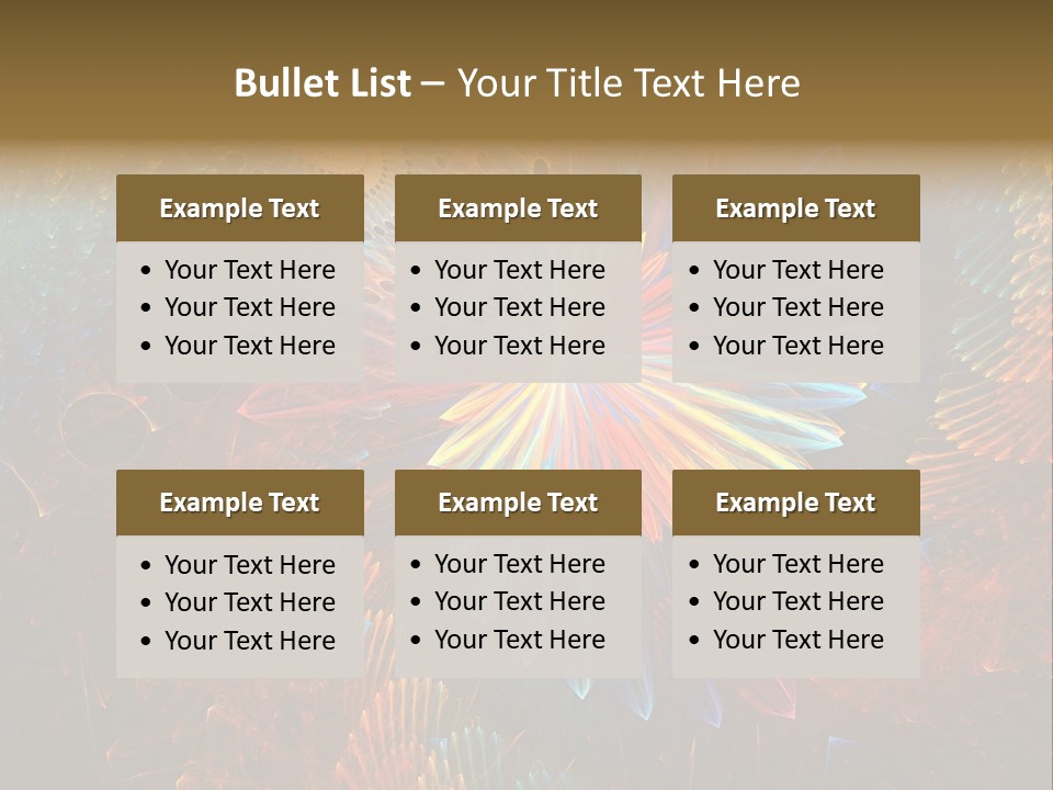 Red Design Yellow PowerPoint Template