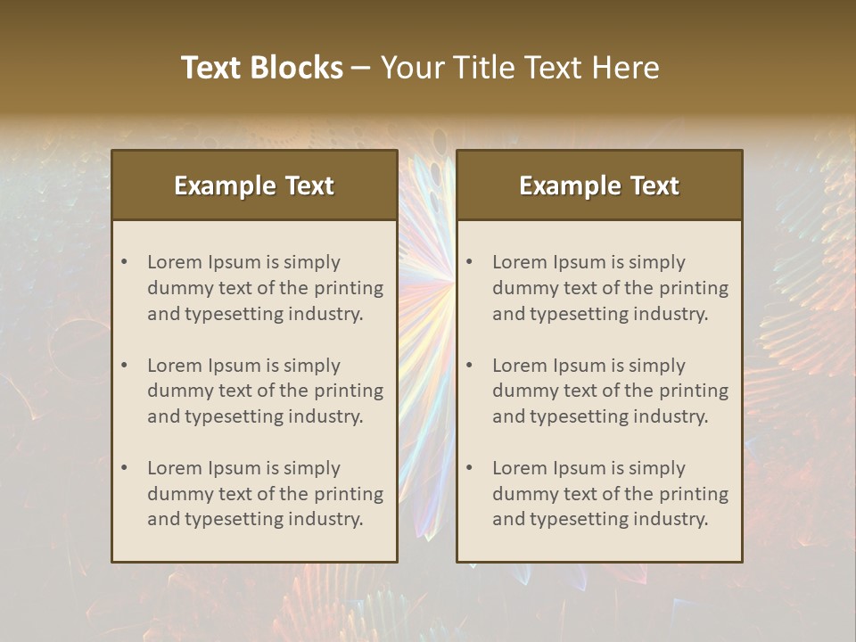 Red Design Yellow PowerPoint Template
