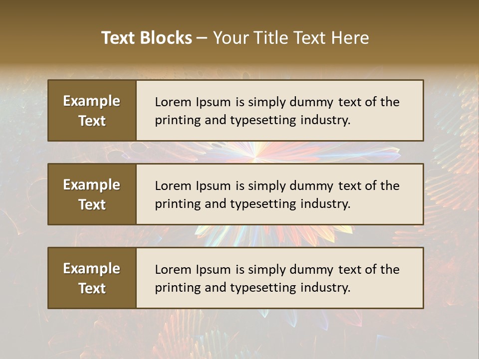 Red Design Yellow PowerPoint Template
