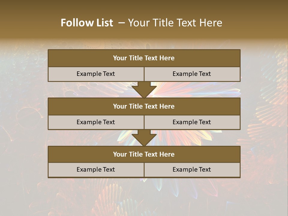 Red Design Yellow PowerPoint Template