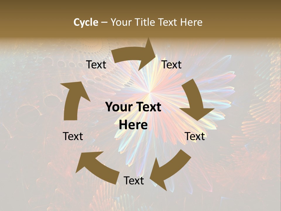 Red Design Yellow PowerPoint Template