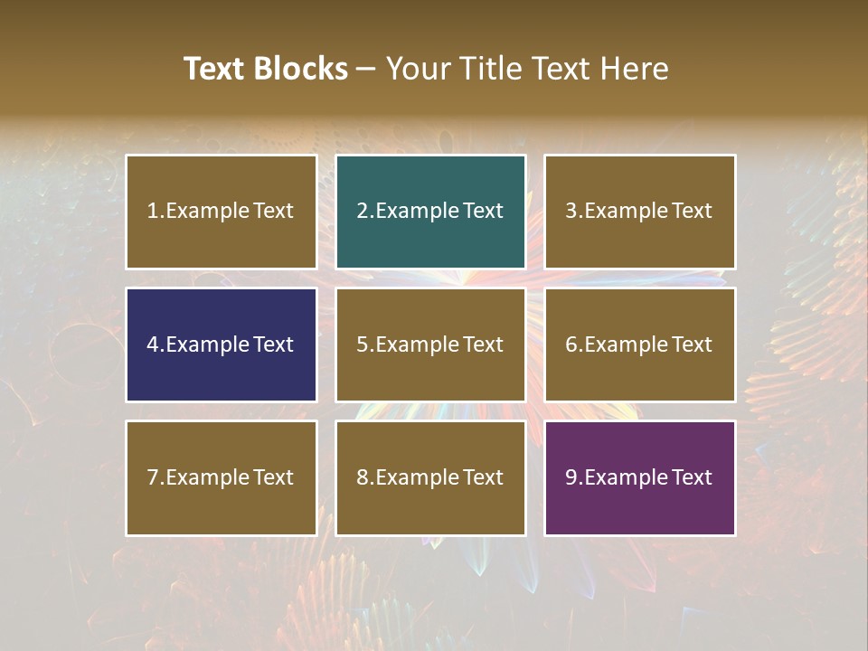 Red Design Yellow PowerPoint Template