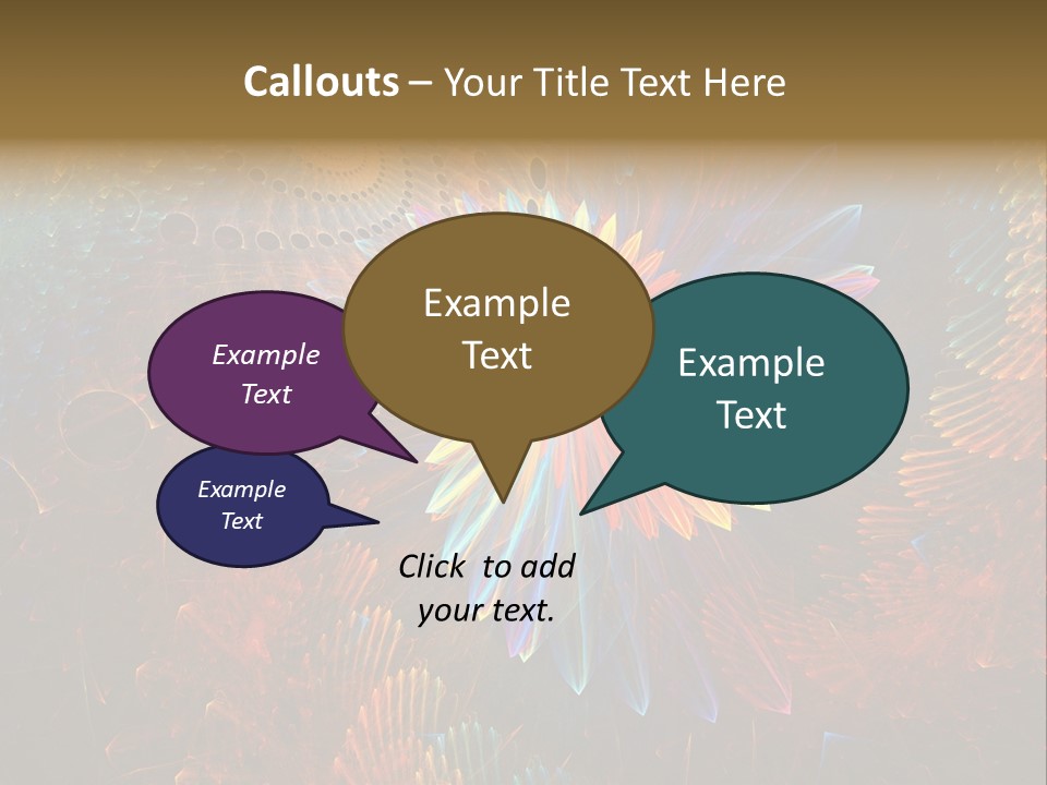 Red Design Yellow PowerPoint Template