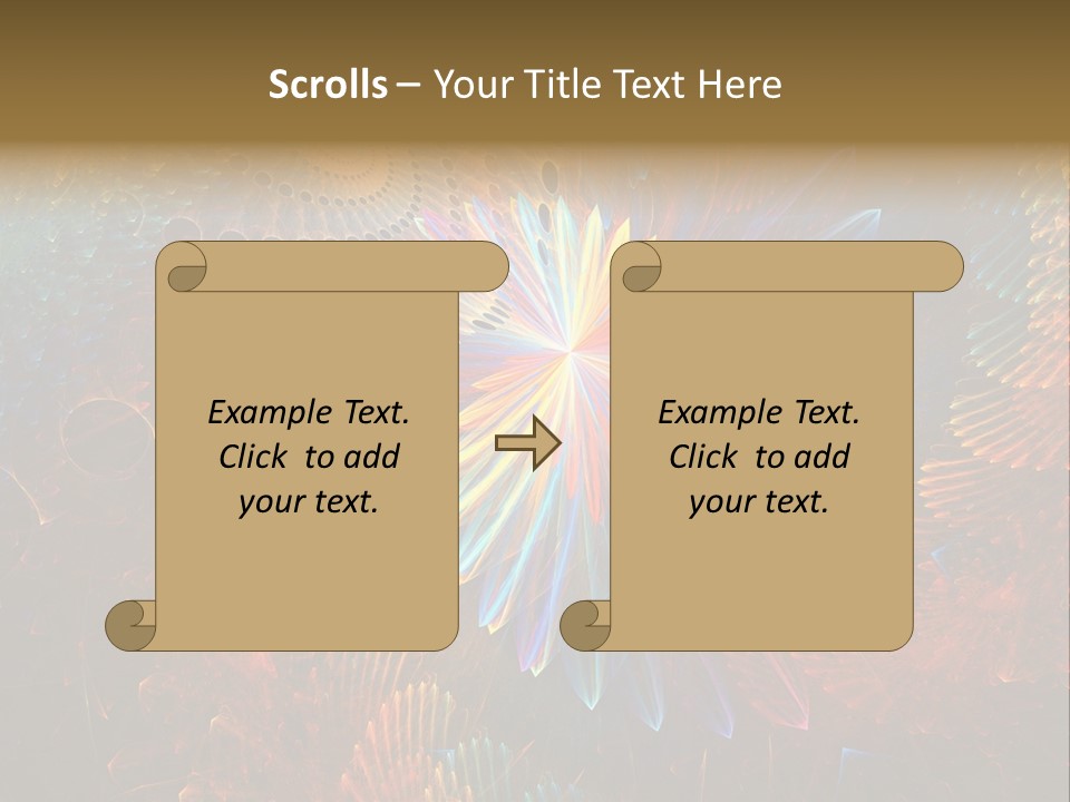 Red Design Yellow PowerPoint Template