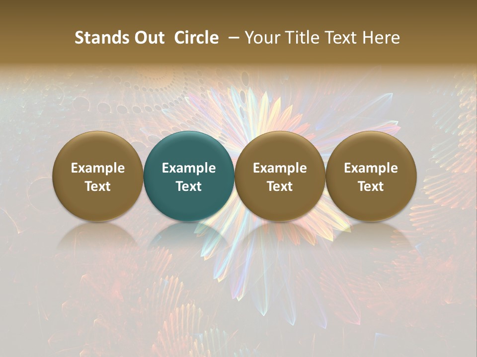 Red Design Yellow PowerPoint Template