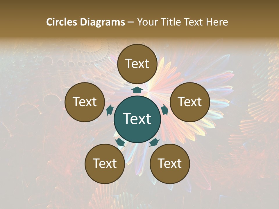 Red Design Yellow PowerPoint Template