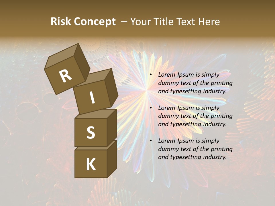 Red Design Yellow PowerPoint Template