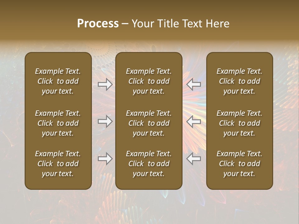 Red Design Yellow PowerPoint Template