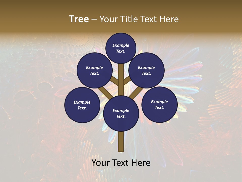 Red Design Yellow PowerPoint Template