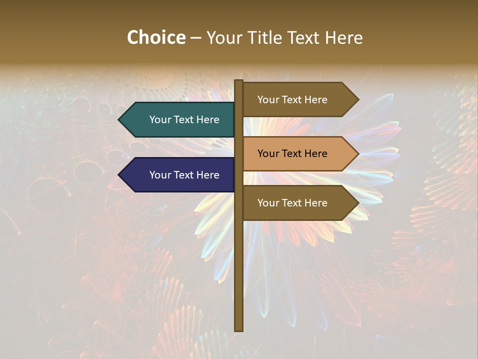 Red Design Yellow PowerPoint Template