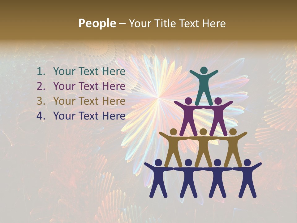 Red Design Yellow PowerPoint Template