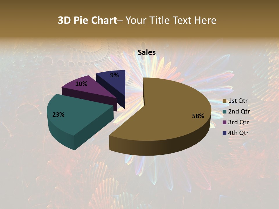 Red Design Yellow PowerPoint Template