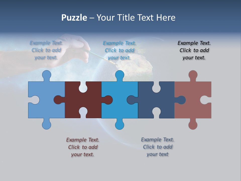 Brown Nut Ingredient PowerPoint Template