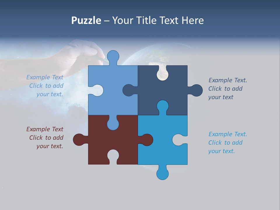 Brown Nut Ingredient PowerPoint Template