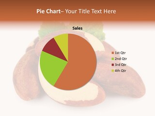 Brown Nut Ingredient PowerPoint Template