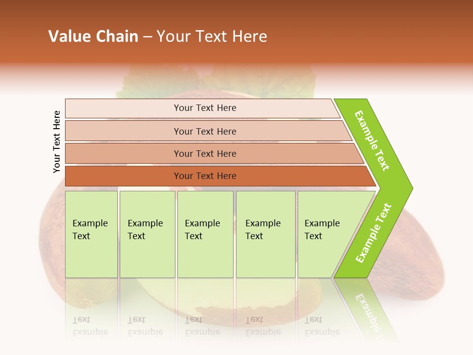 Brown Nut Ingredient PowerPoint Template