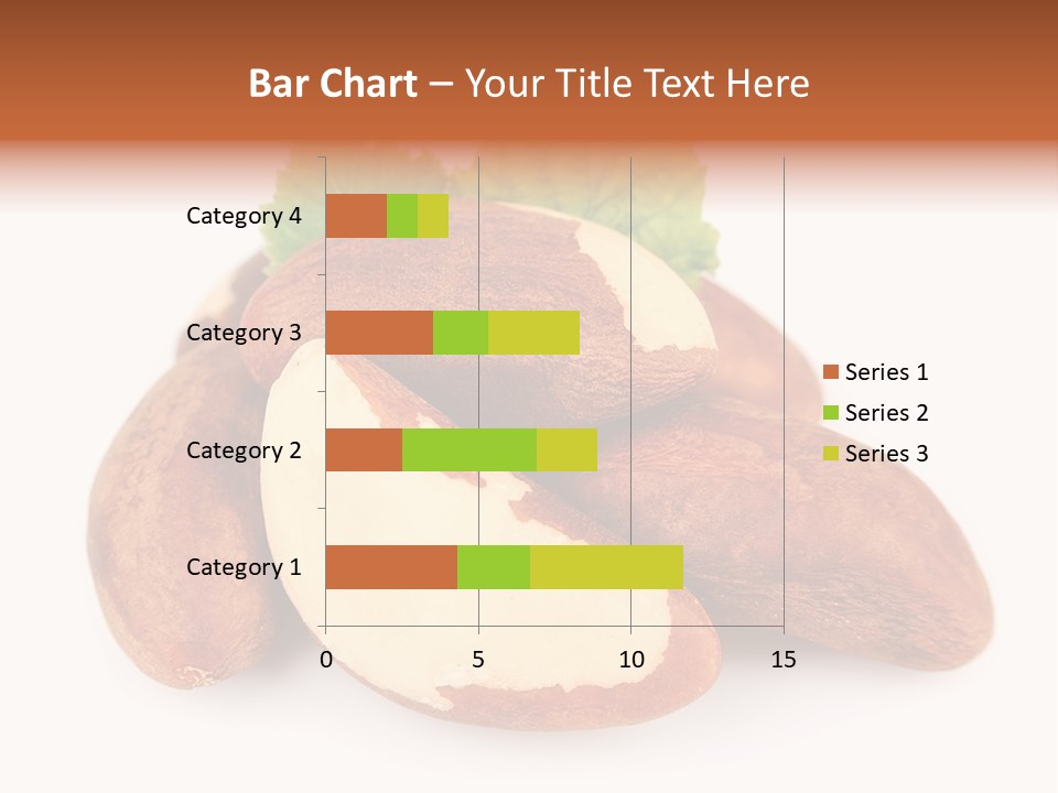 Brown Nut Ingredient PowerPoint Template