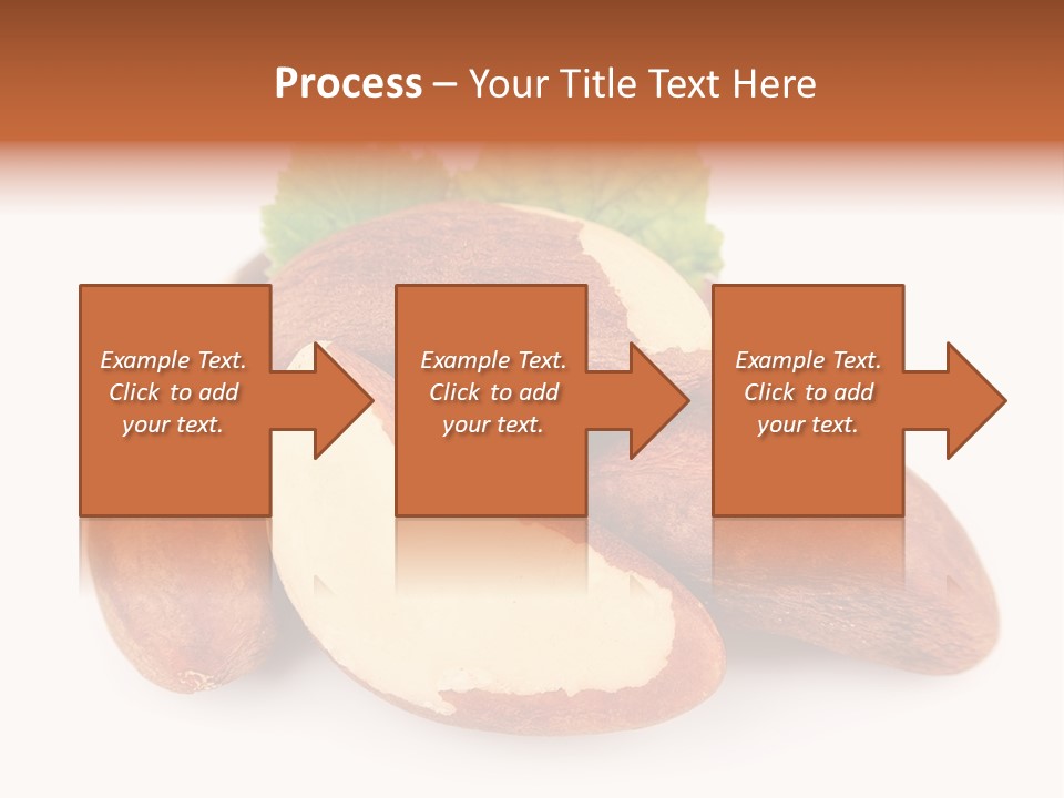 Brown Nut Ingredient PowerPoint Template