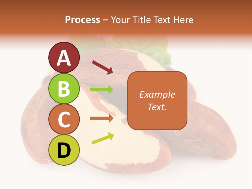 Brown Nut Ingredient PowerPoint Template