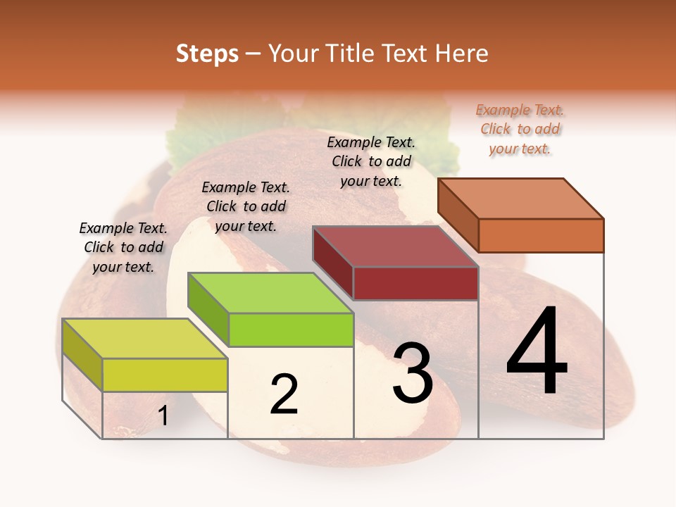 Brown Nut Ingredient PowerPoint Template