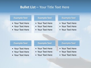 Married Symbol Blue PowerPoint Template