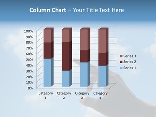 Married Symbol Blue PowerPoint Template