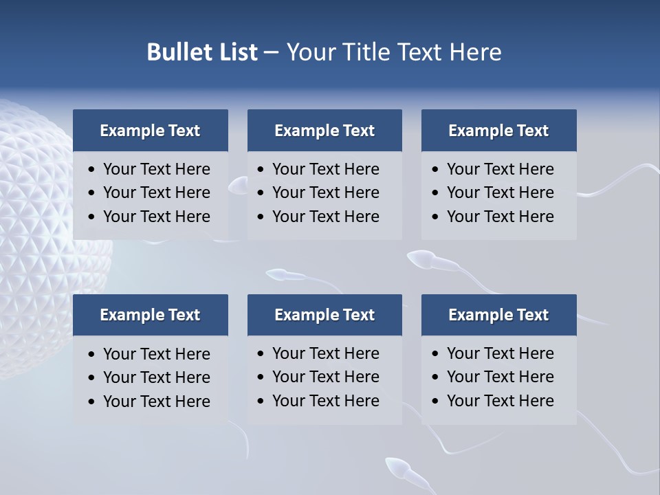 Ovule Competition Copulation PowerPoint Template
