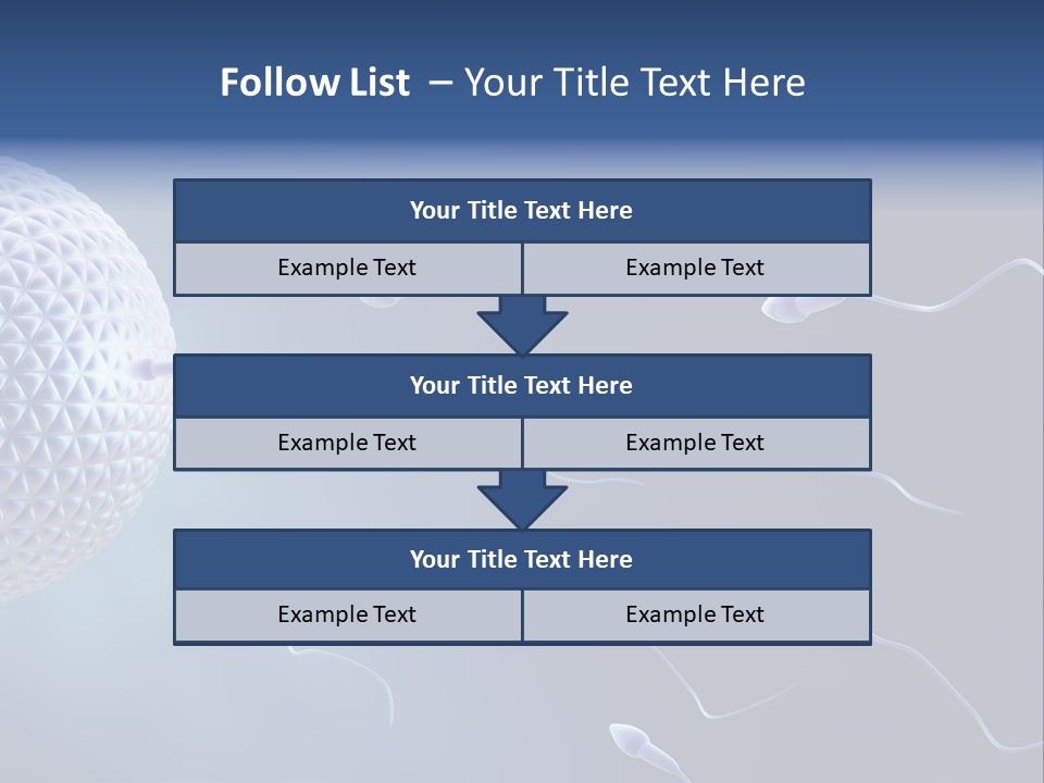 Ovule Competition Copulation PowerPoint Template