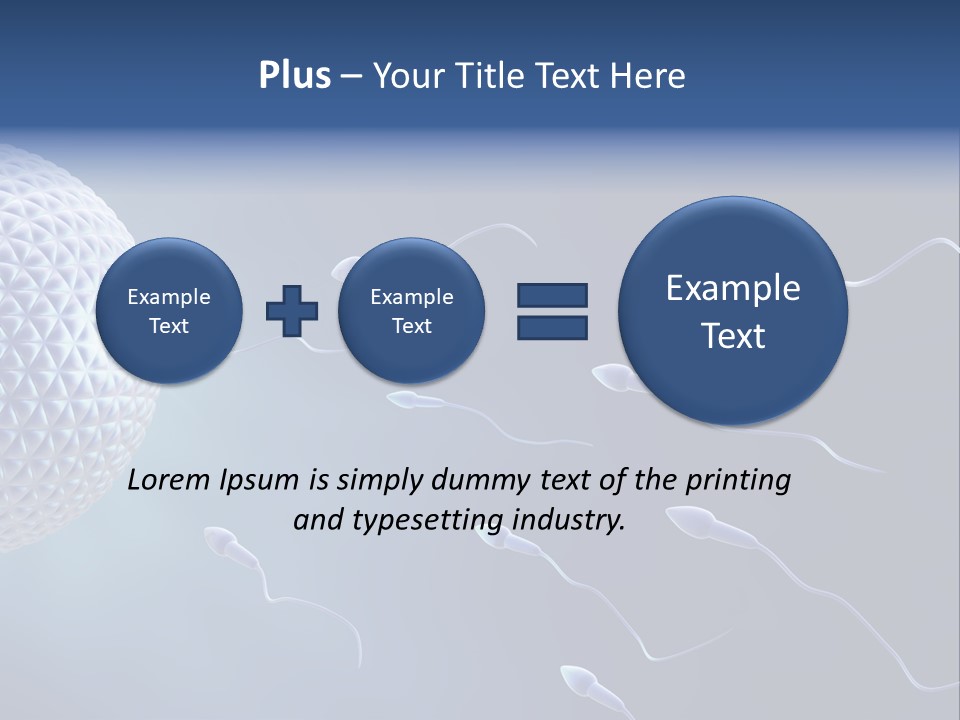 Ovule Competition Copulation PowerPoint Template