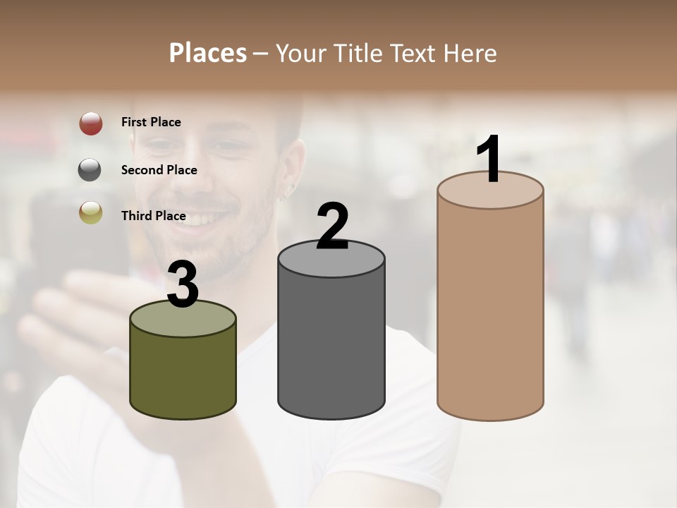 Wireless Browsing Mobile PowerPoint Template