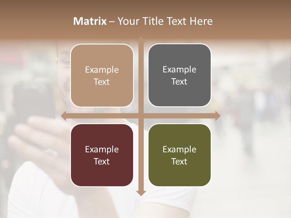 Wireless Browsing Mobile PowerPoint Template