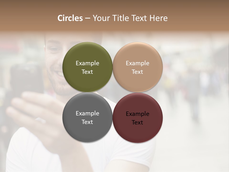 Wireless Browsing Mobile PowerPoint Template