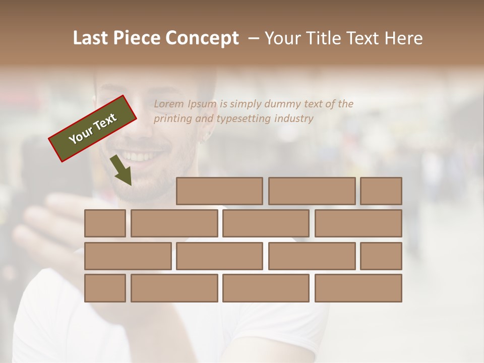 Wireless Browsing Mobile PowerPoint Template