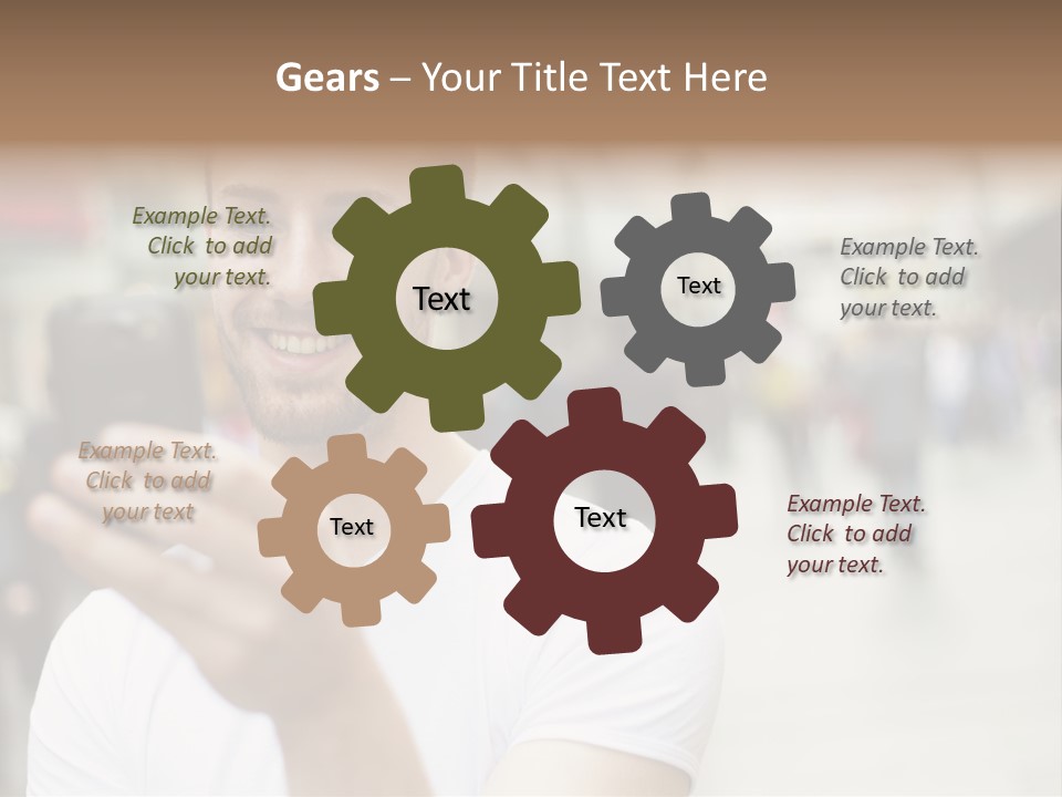 Wireless Browsing Mobile PowerPoint Template