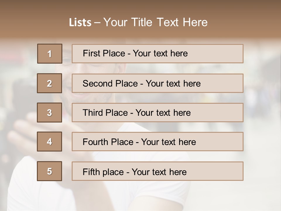 Wireless Browsing Mobile PowerPoint Template