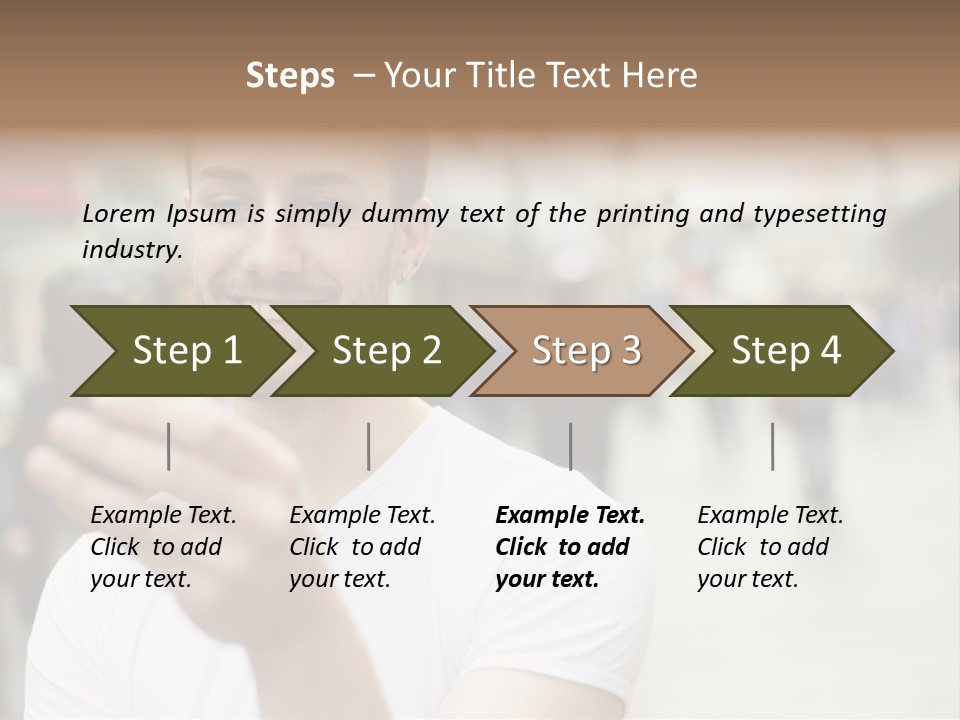 Wireless Browsing Mobile PowerPoint Template