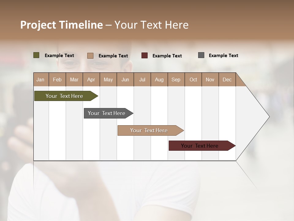 Wireless Browsing Mobile PowerPoint Template