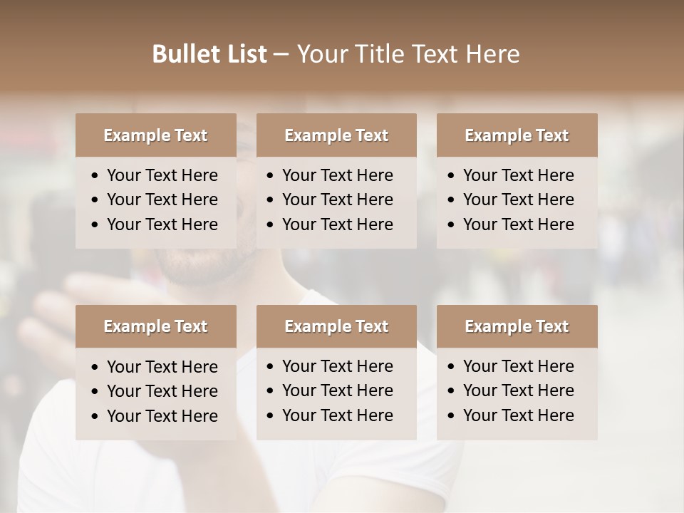 Wireless Browsing Mobile PowerPoint Template