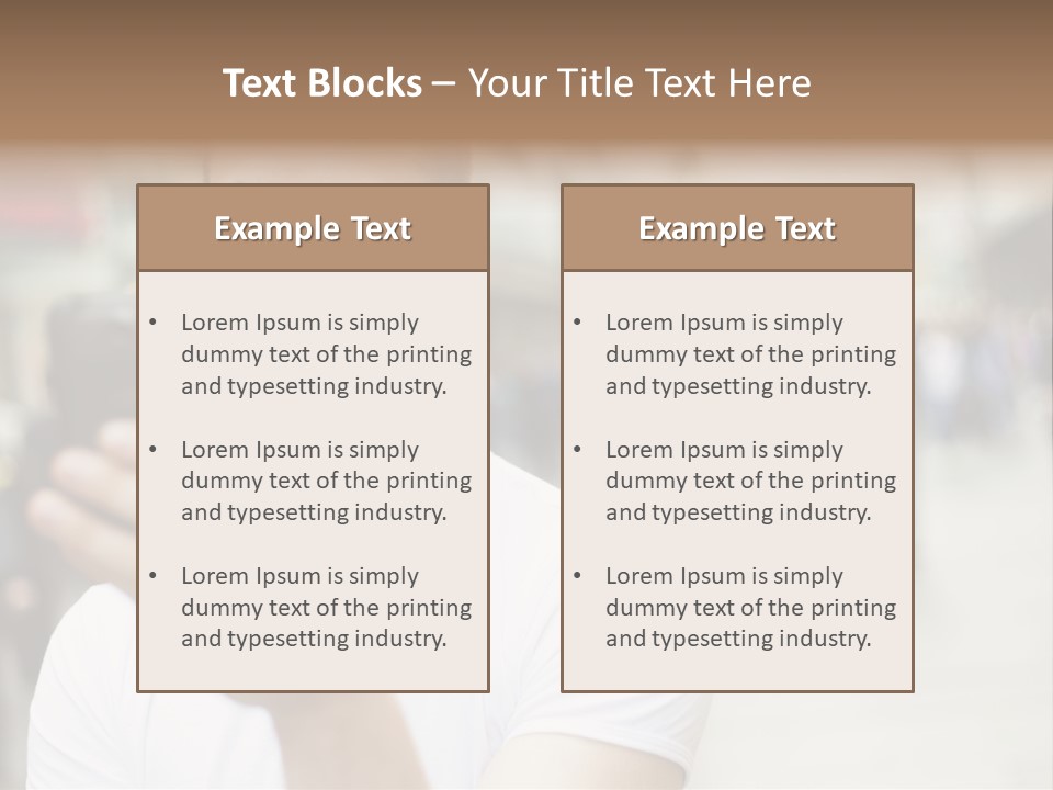 Wireless Browsing Mobile PowerPoint Template