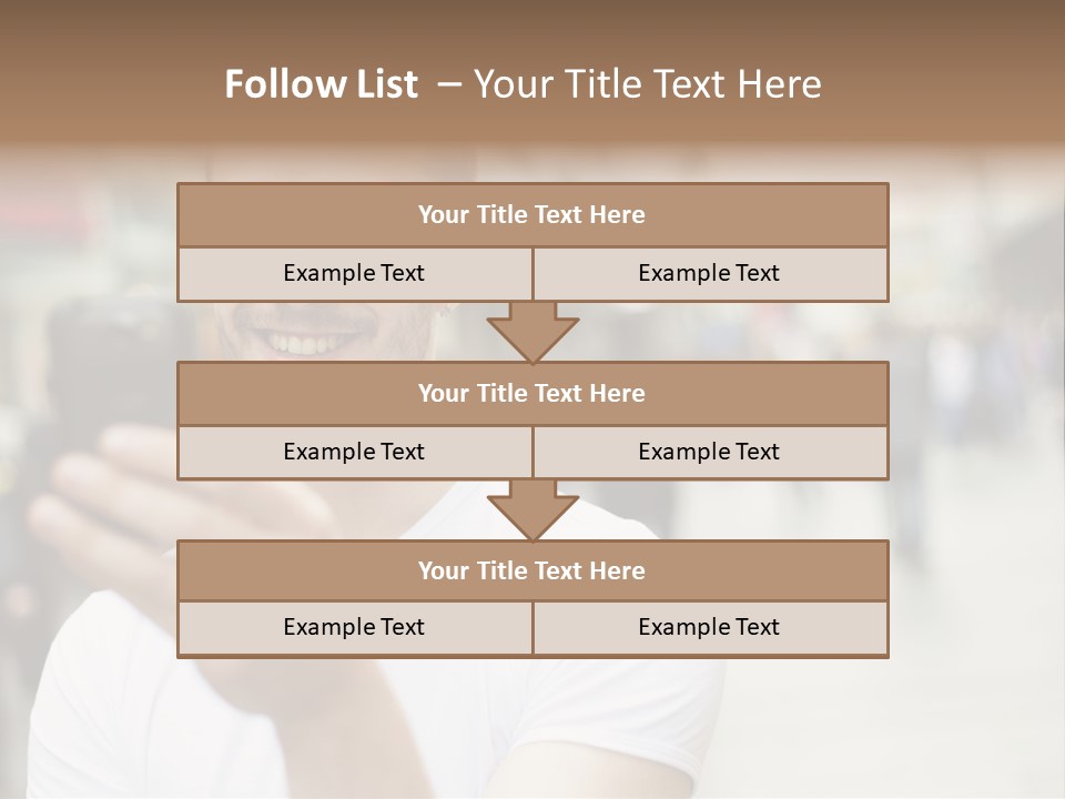 Wireless Browsing Mobile PowerPoint Template